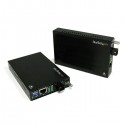 StarTech.com 10/100 Mbps Ethernet Single Mode WDM Fibre Media Converter Kit SC 20km