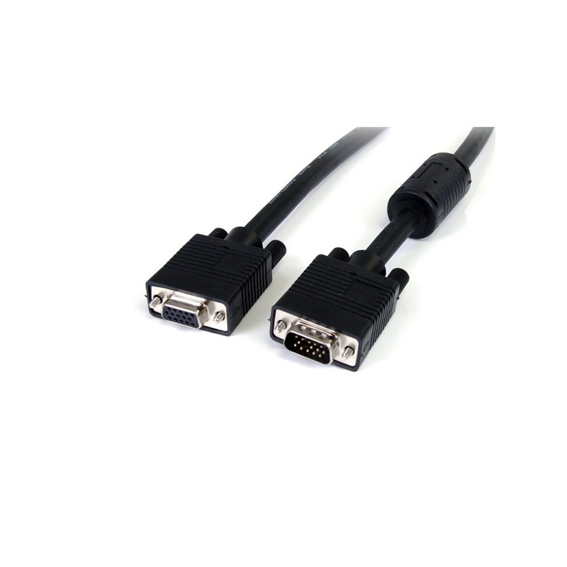 15 ft Coax VGA Monitor Extension Cable HD15 M/F